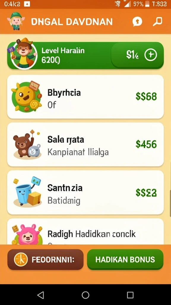 369zk - Tangkapan layar dari salah satu level yang menantang.