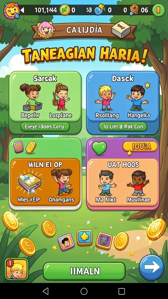 8zk - Screenshot menampilkan tampilan awal permainan 8ZK.