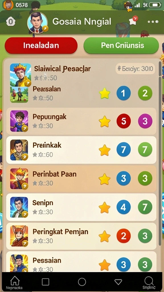 day777 - Karakter unik dengan kemampuan khusus.