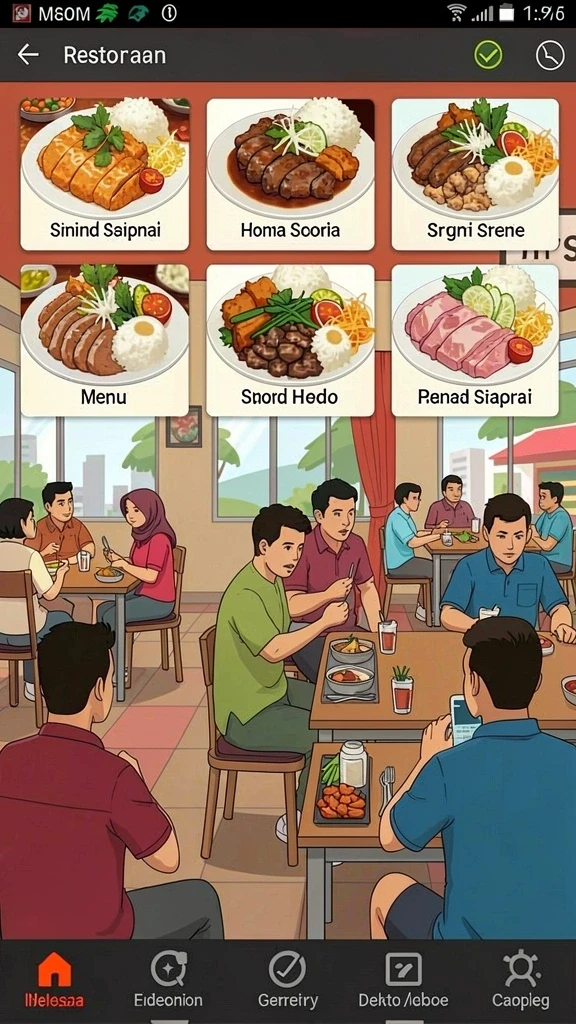 f32 - Tampilan antarmuka yang ramah pengguna.