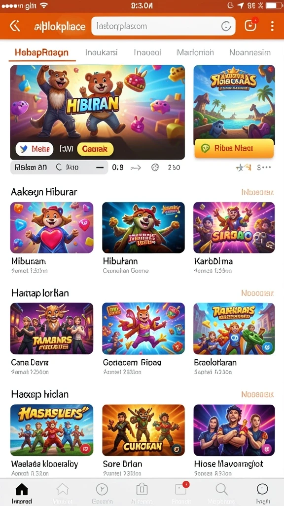 gogorummy - Tampilan antarmuka yang menarik dan mudah digunakan.