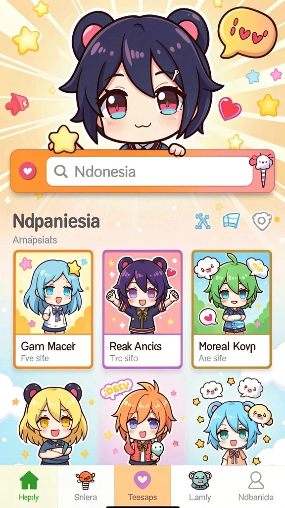 lkopen - Screenshot fitur multiplayer yang menunjukkan persaingan antara teman.