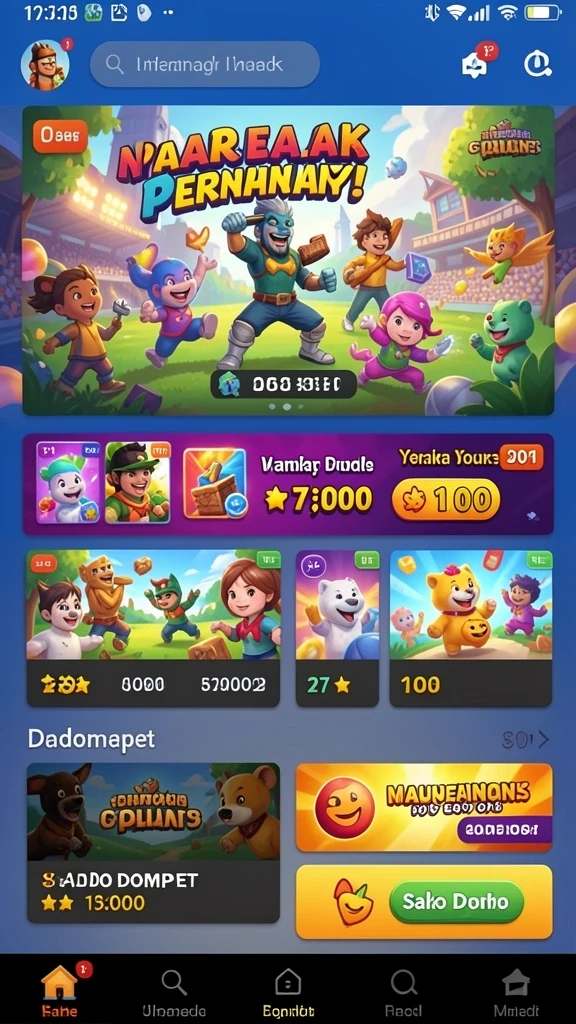 menara4d - Screenshot gameplay yang menunjukkan aksi seru di MENARA4D.