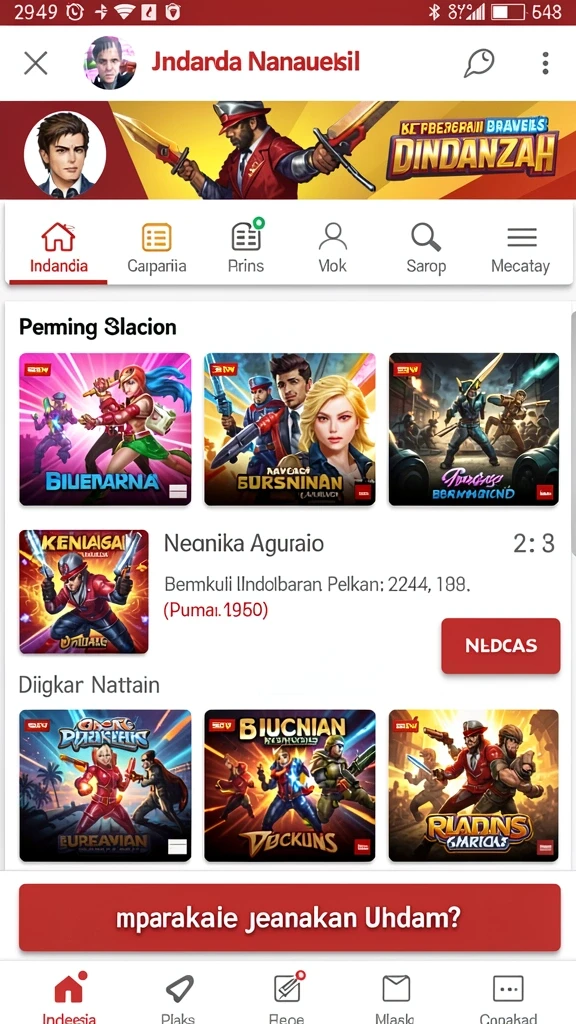 petirrp - Screenshot menampilkan karakter utama dengan efek petir yang memukau.