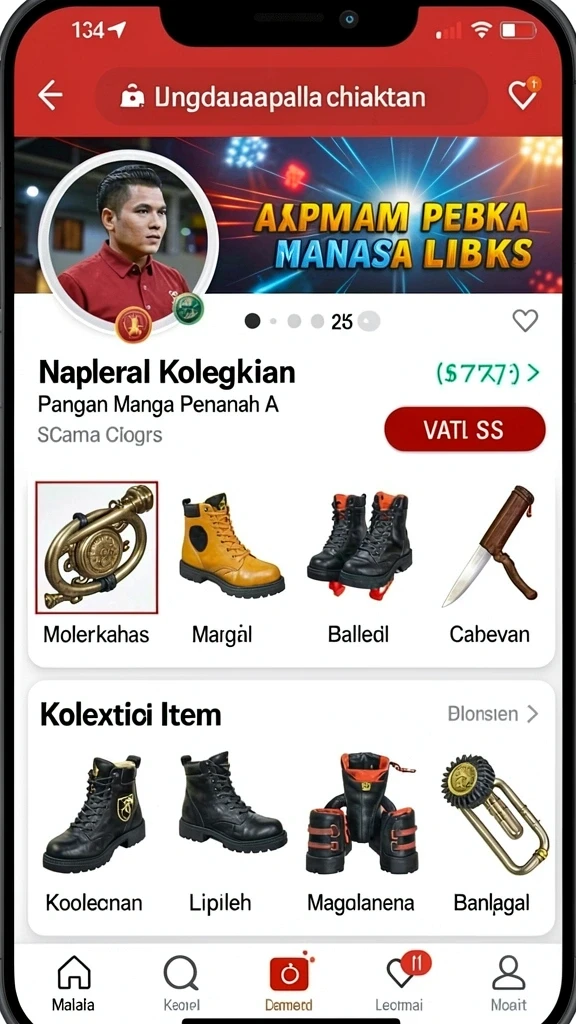 pg11 - Tangkapan layar memperlihatkan antarmuka permainan yang interaktif.