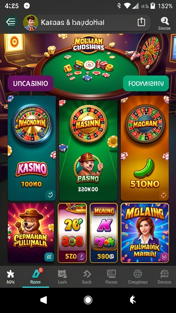 playwin - Tampilan awal aplikasi PLAYWIN yang menarik.