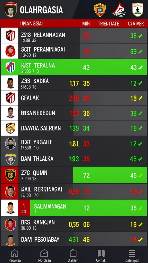 rajabotak - Karakter yang beragam dan penuh warna.
